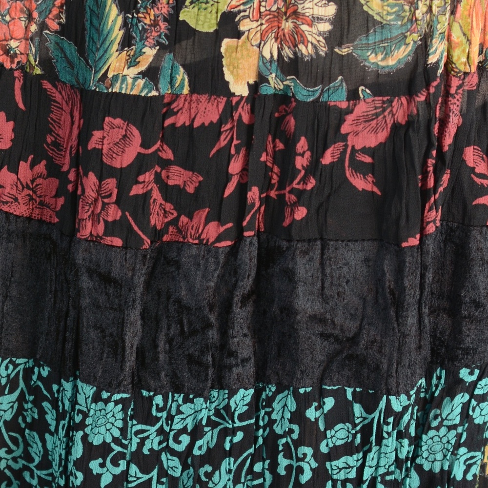 Coldwater Creek multi tiered Full Skirt Sz XL NWOT B 43